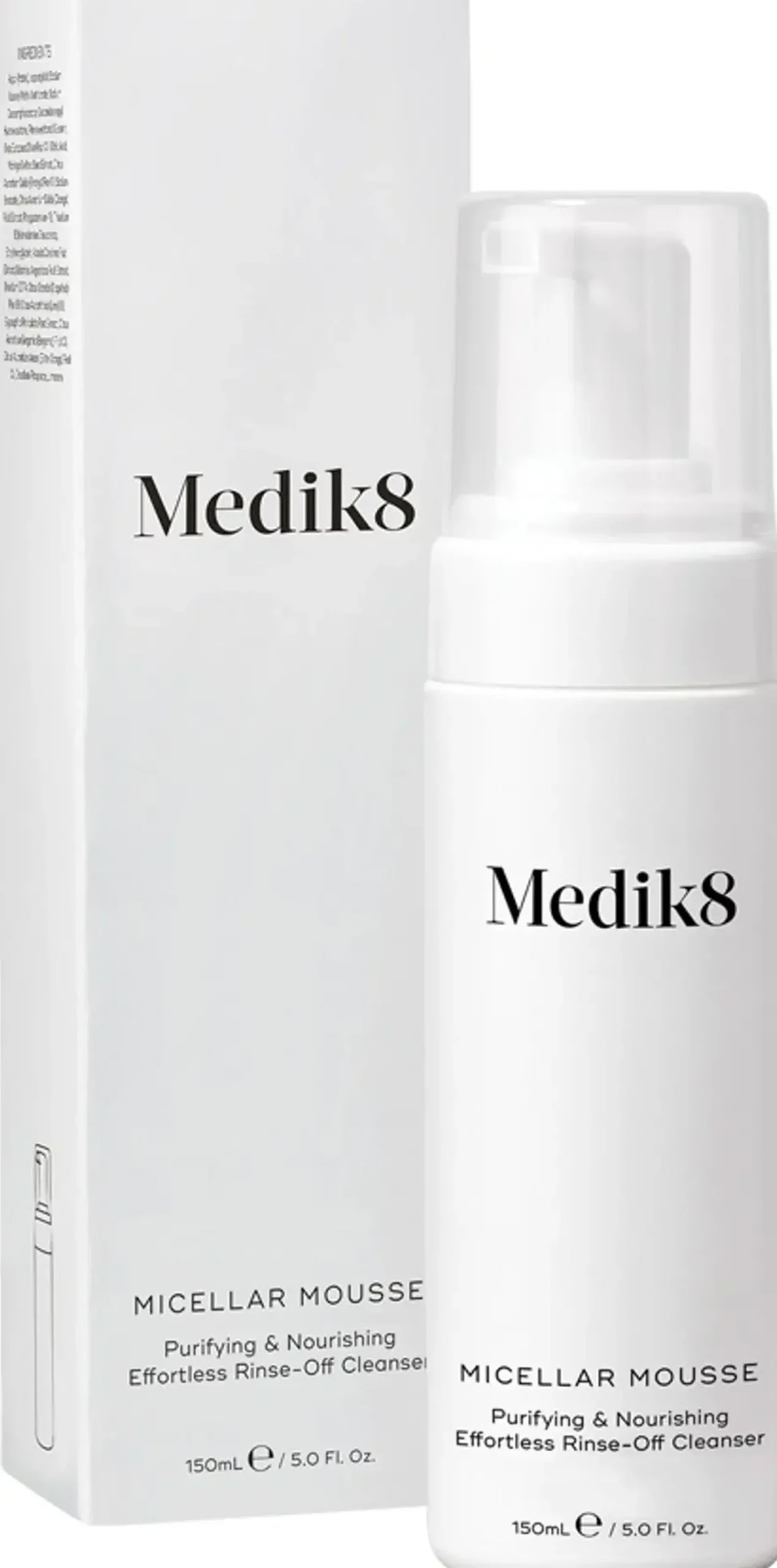 Medik8 Kasvojenhoito<Micellar Mousse misellipuhdistusvaahto 150 ml