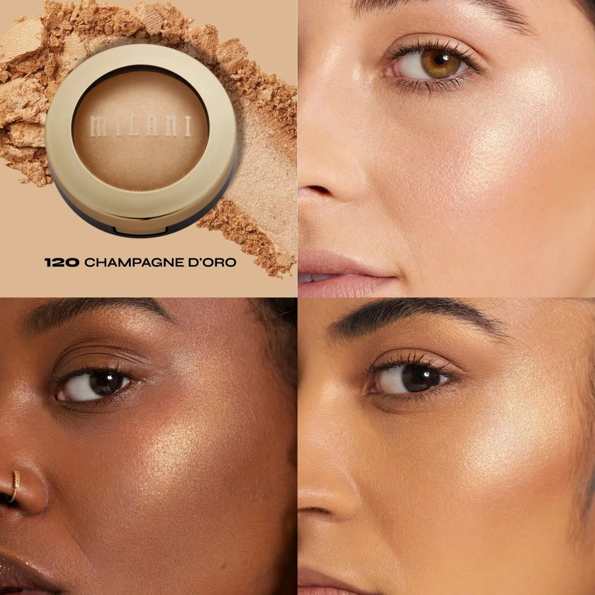 Milani Kasvomeikit<Cosmetics Baked Highlighter korostusväri 8 g