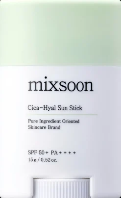 Mixsoon Korealainen Ihonhoito|Aurinkotuotteet<Cica-Hyal Sun Stick-aurinkovoidepuikko 15g