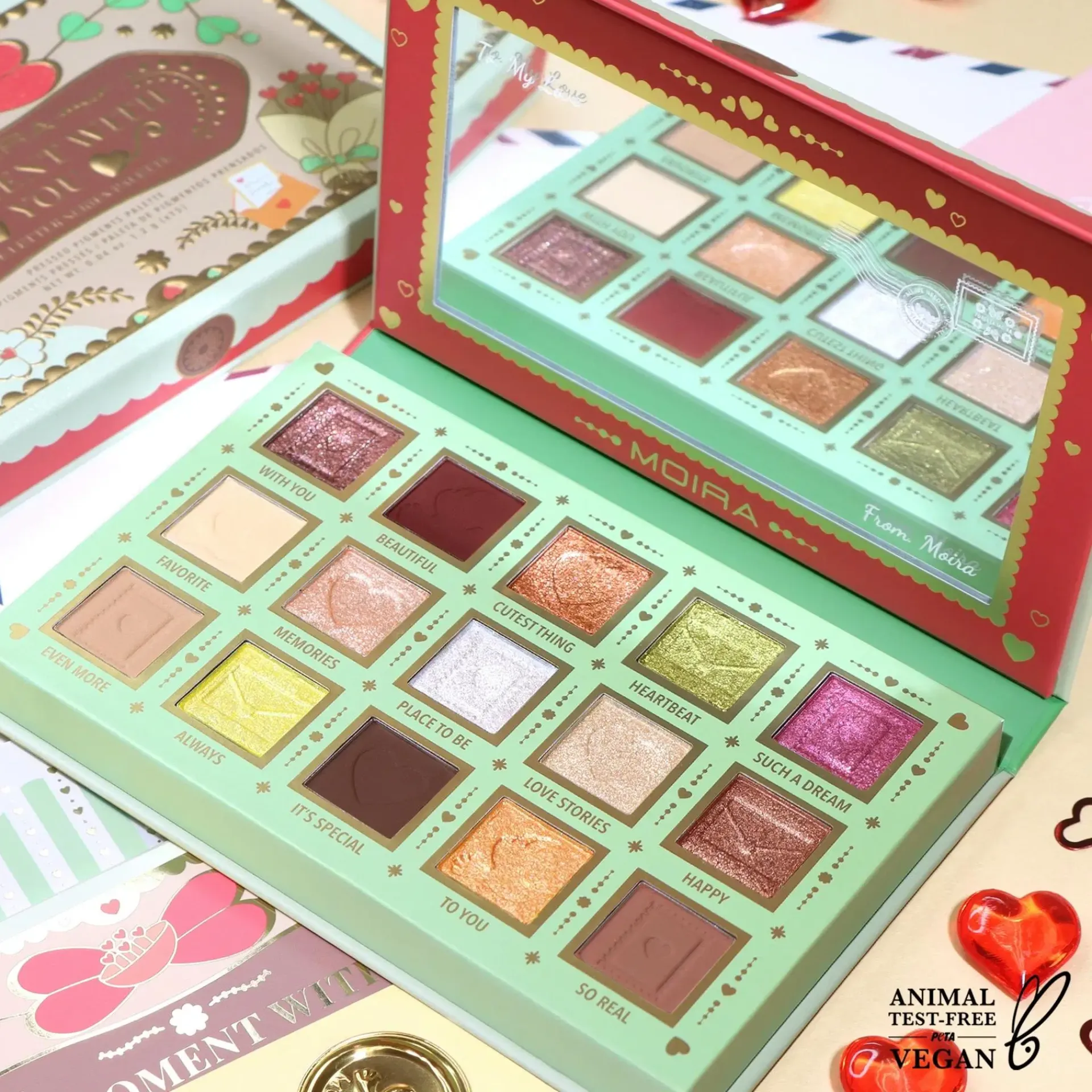 MOIRA Cosmetics Silmämeikit<MOIRA A Moment With You Pressed Pigment Palette luomiväripaletti