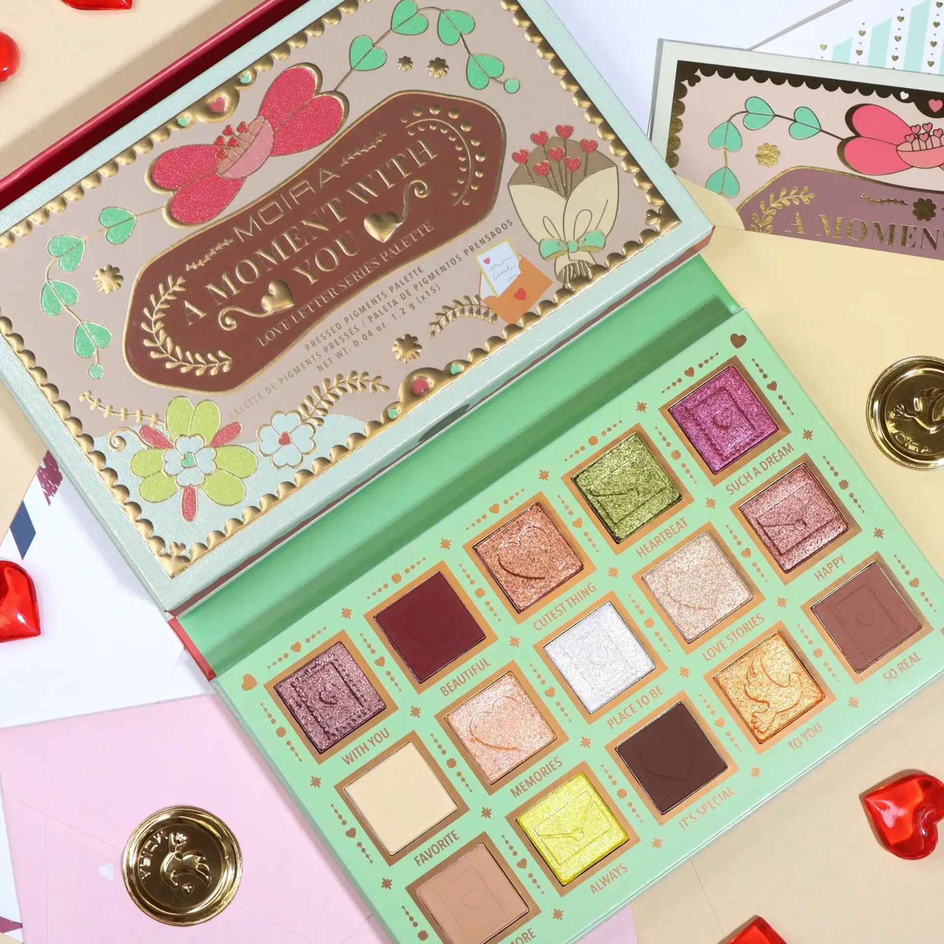 MOIRA Cosmetics Silmämeikit<MOIRA A Moment With You Pressed Pigment Palette luomiväripaletti