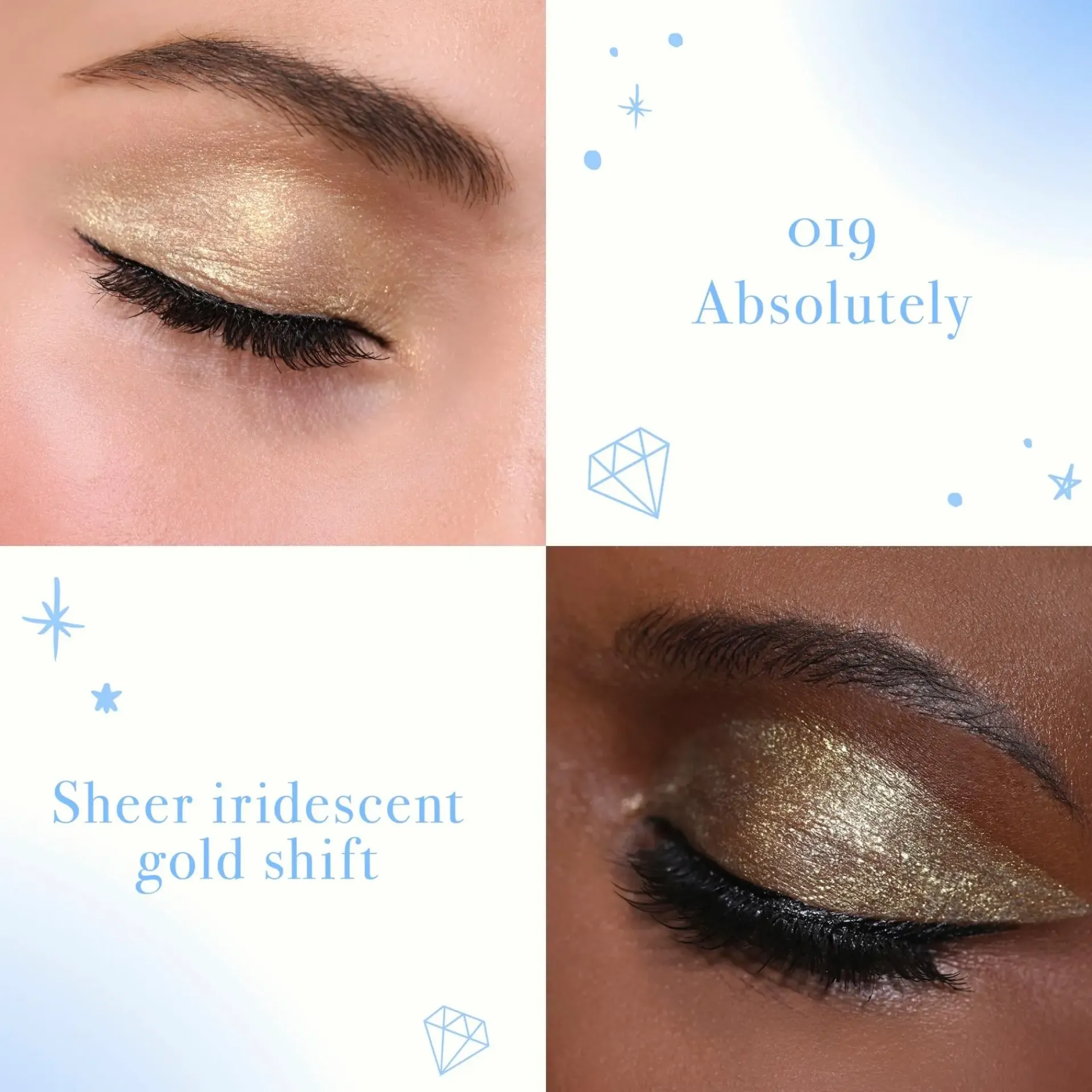 MOIRA Cosmetics Silmämeikit<MOIRA Diamond Daze Liquid Shadow nestemäinen luomiväri 3 ml