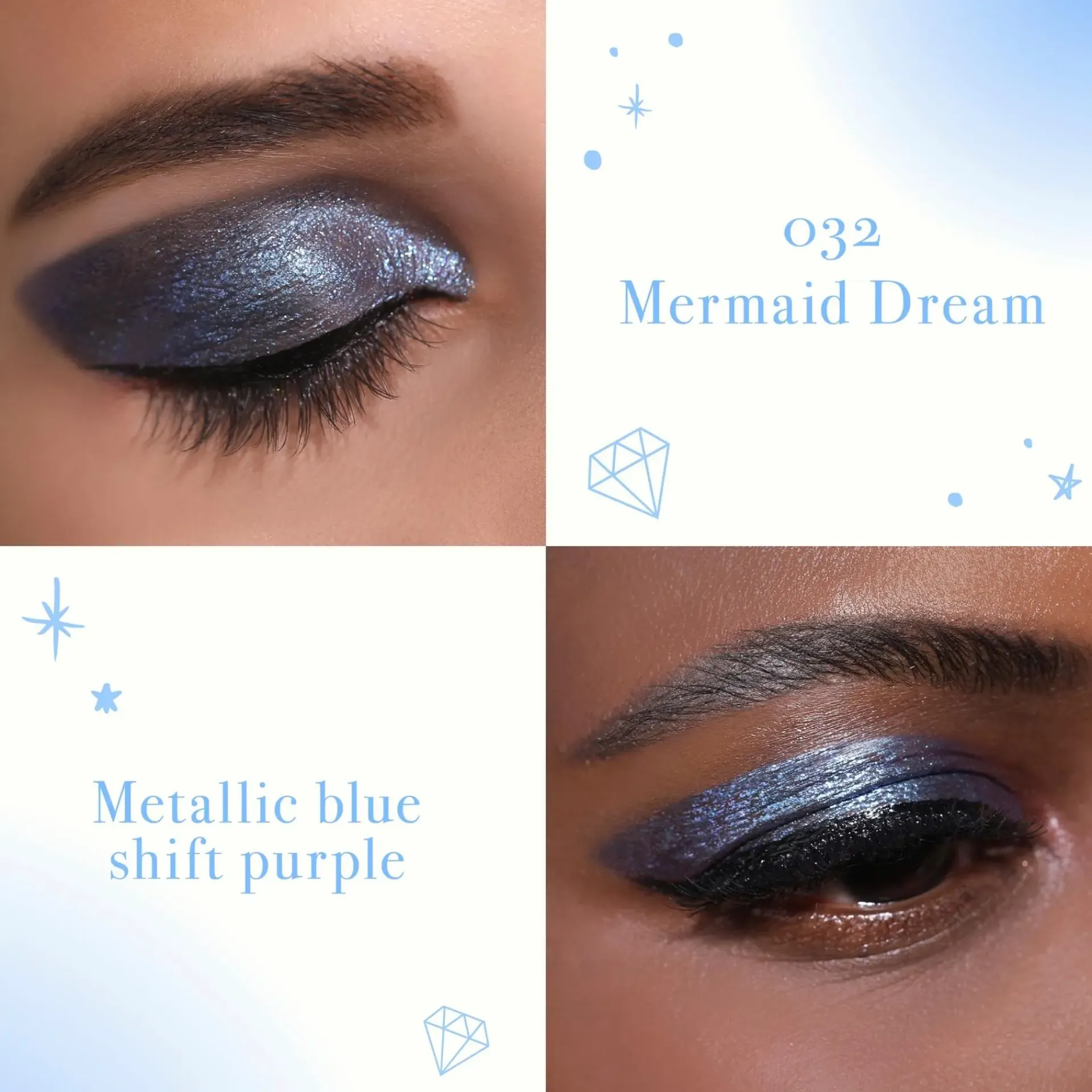 MOIRA Cosmetics Silmämeikit<MOIRA Diamond Daze Liquid Shadow nestemäinen luomiväri 3 ml