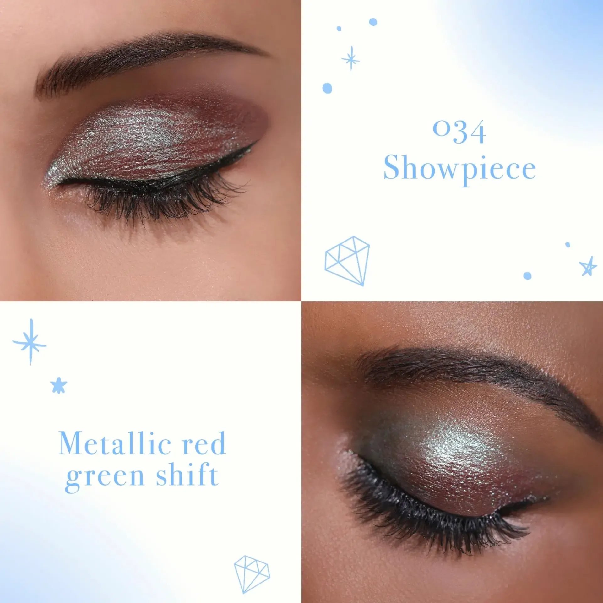 MOIRA Cosmetics Silmämeikit<MOIRA Diamond Daze Liquid Shadow nestemäinen luomiväri 3 ml