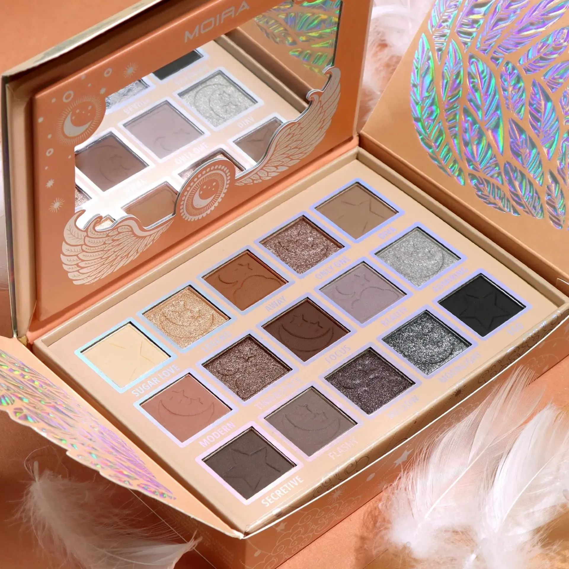 MOIRA Cosmetics Silmämeikit<MOIRA Endless Moonlight Pressed Pigment Palette luomiväripaletti