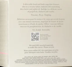 Molton Brown Vartalonhoito<Delicious Rhubarb & Rose Perfumed Soap tuoksusaippua 150g
