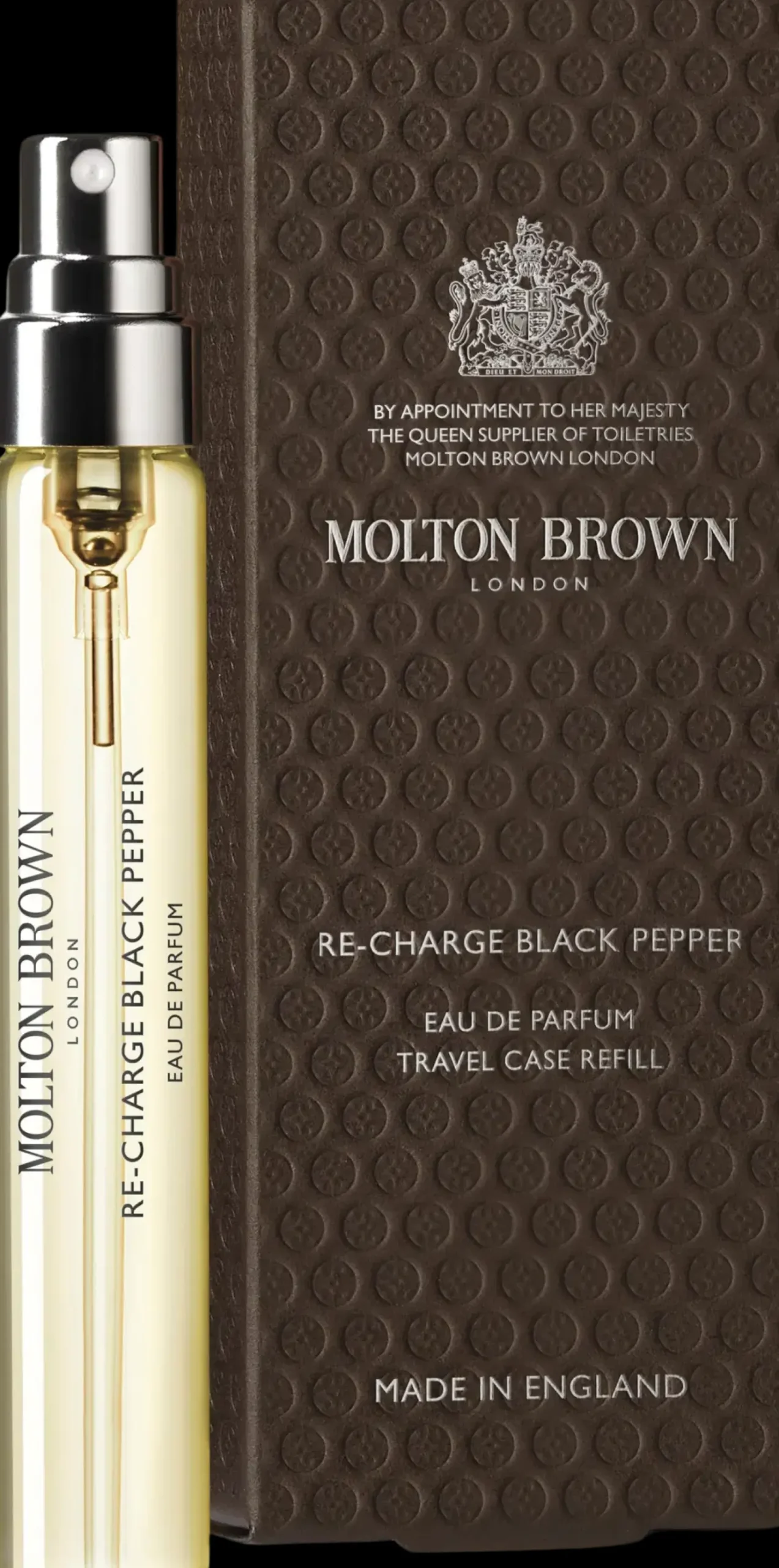 Molton Brown Hajuvedet<Re-Charge Black Pepper EdP Travel Case Refill täyttöpakkaus 7,5 ml
