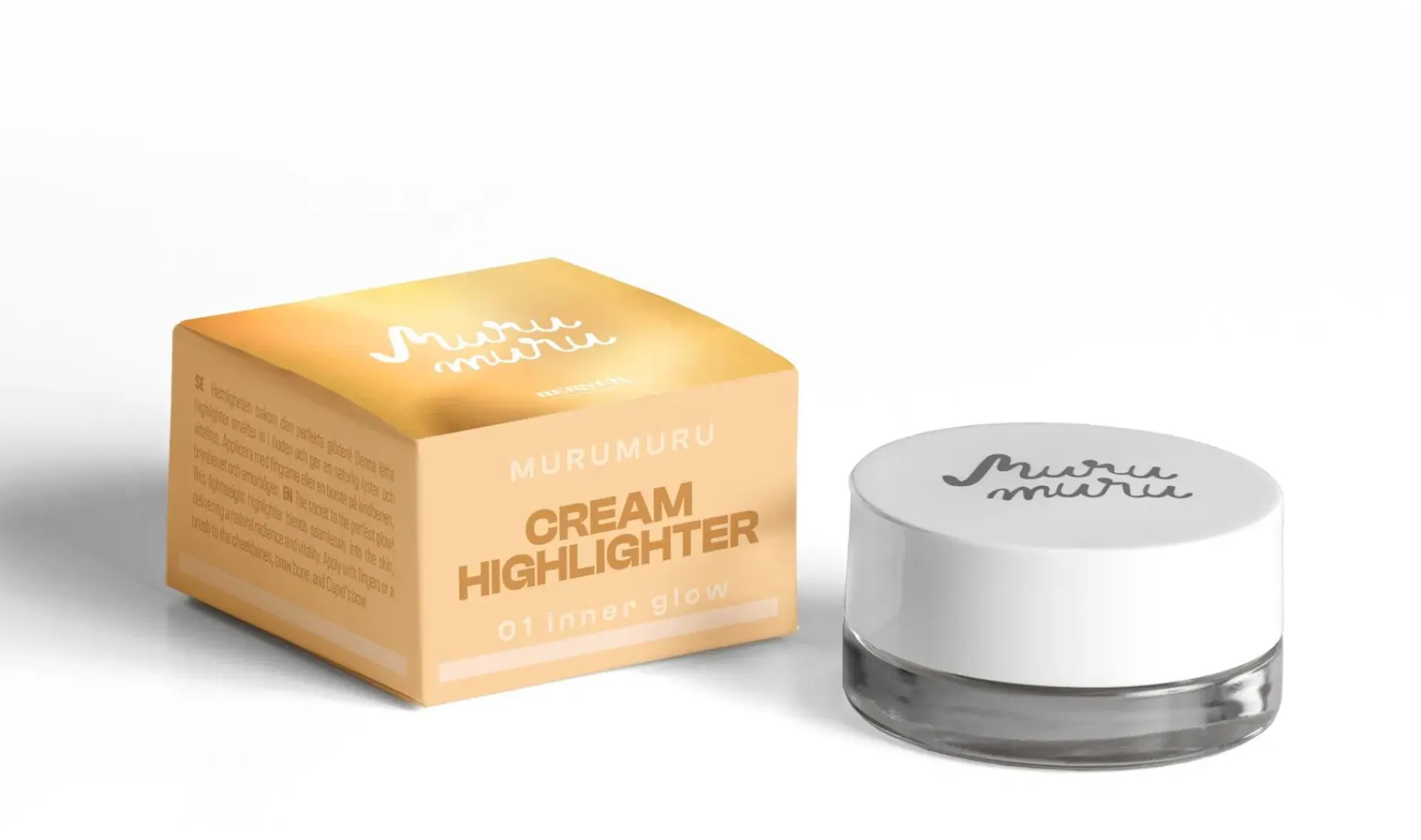 Murumuru Meikit|Kasvomeikit<Cream Highlighter 5ml 01 Inner Glow