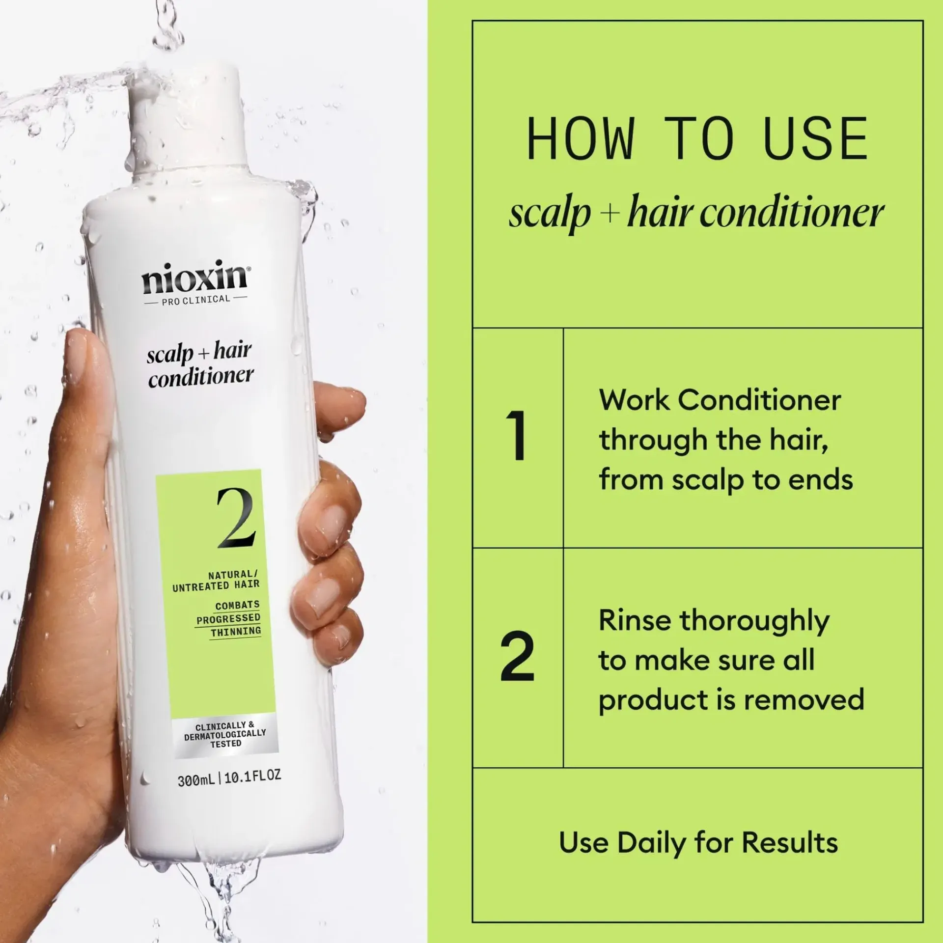 Nioxin Hiustenhoito<System 2 Conditioner hoitoaine 300 ml