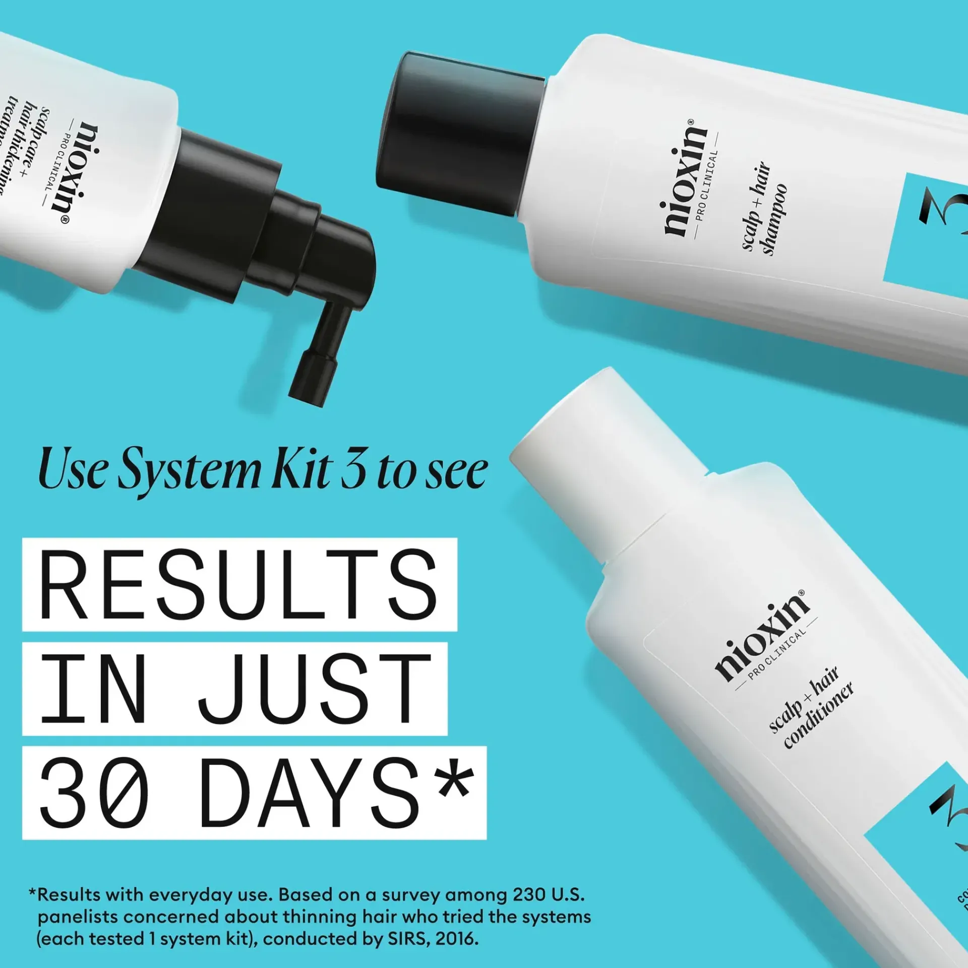 Nioxin Hiustenhoito<System 3 Scalp Treatment seerumi 100 ml