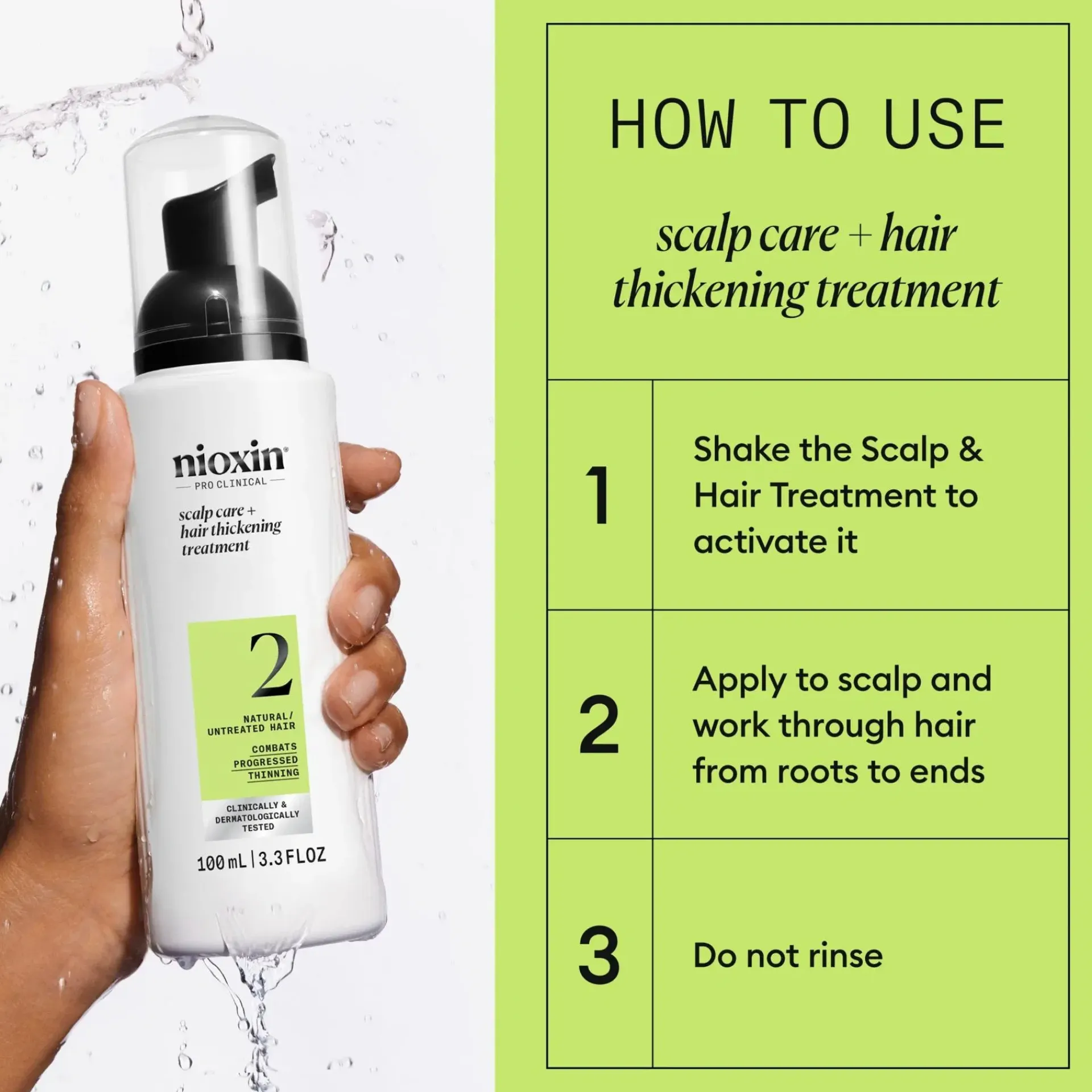 Nioxin Hiustenhoito<System 2 Scalp Treatment seerumi 100 ml