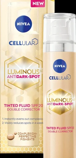 NIVEA Kasvojenhoito<Cellular Luminous 630 Anti Dark-Spot Tinted Fluid sk 20 -päivävoide 40ml