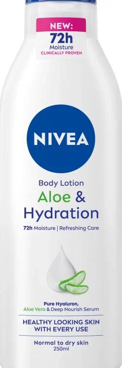 NIVEA Vartalonhoito<250ml Aloe & Hydration Body Lotion -vartalovoide