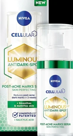 NIVEA Kasvojenhoito<30ml Cellular Luminous630 Post-Acne Marks Serum -kasvoseerumi