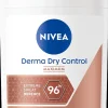 NIVEA Vartalonhoito<50ml Derma Dry Control Maximum Deo Stick -antiperspirantti