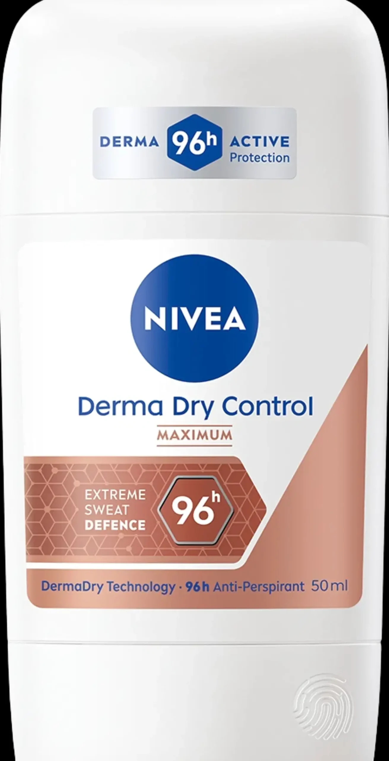 NIVEA Vartalonhoito<50ml Derma Dry Control Maximum Deo Stick -antiperspirantti
