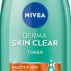 NIVEA Kasvojenhoito<200ml Derma Skin Clear Toner -kasvovesi