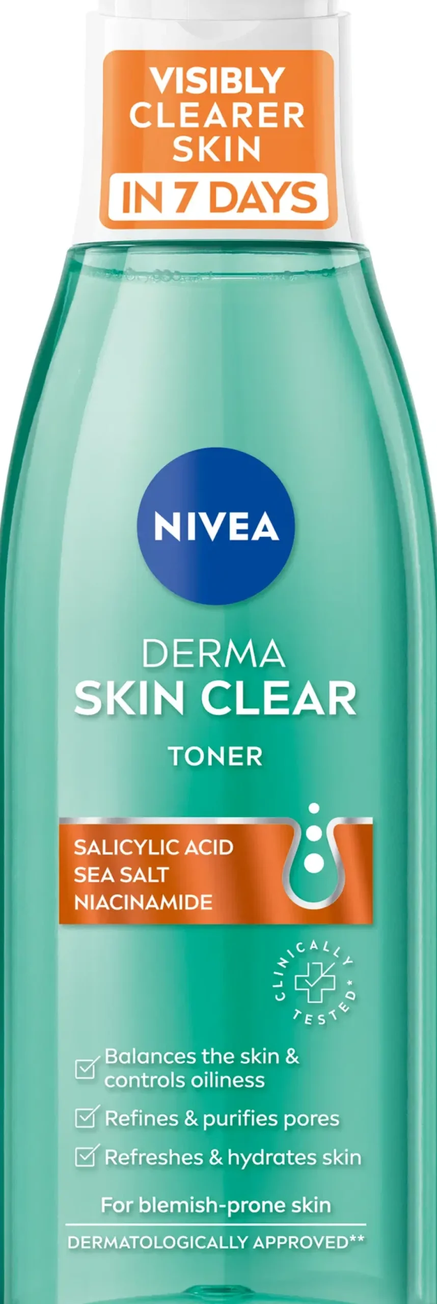 NIVEA Kasvojenhoito<200ml Derma Skin Clear Toner -kasvovesi