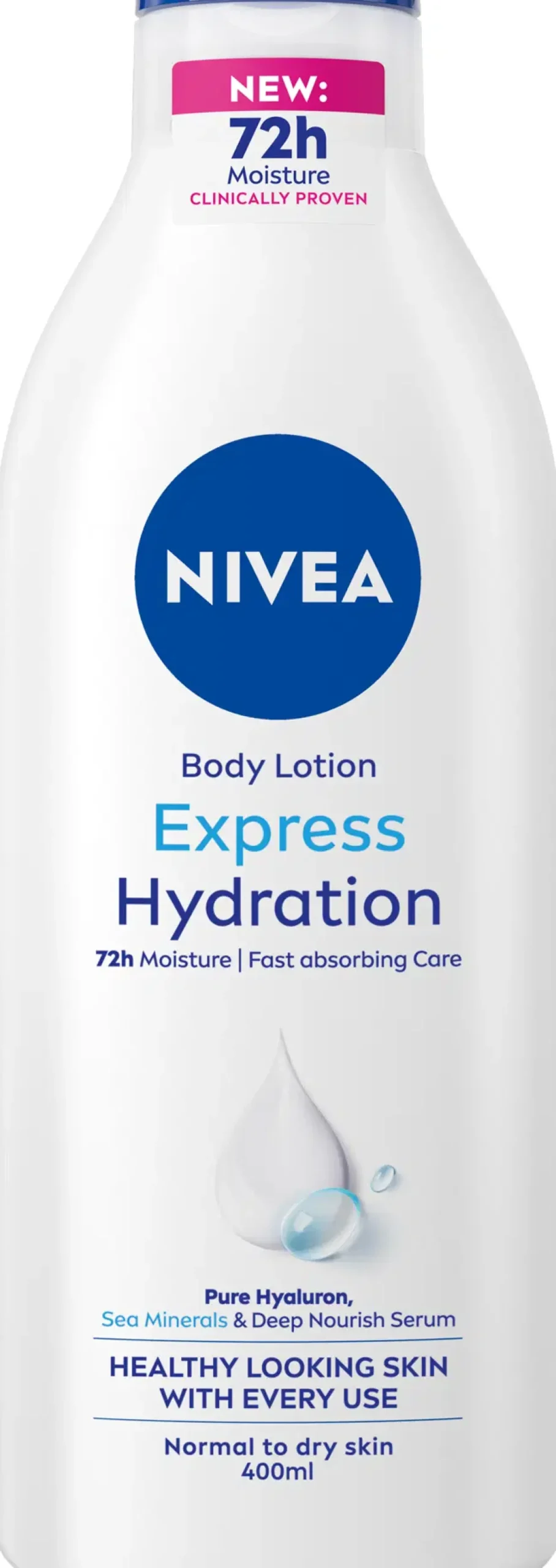 NIVEA Vartalonhoito<400ml Express Hydration Body Lotion -vartaloemulsio
