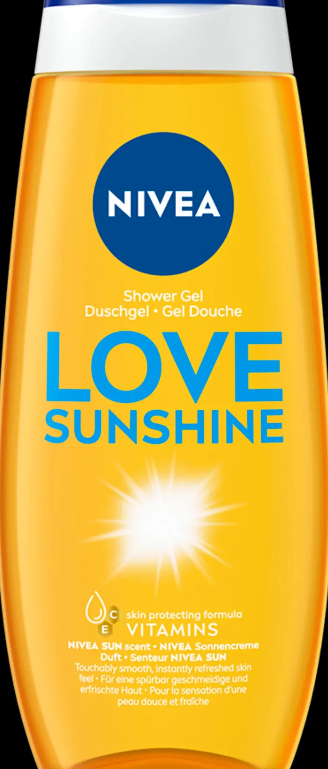 NIVEA Vartalonhoito<250ml Love Sunshine Shower Gel -suihkugeeli