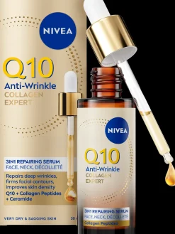 NIVEA Kasvojenhoito<30ml Q10 Anti-Wrinkle Collagen Expert 3in1 Repairing Serum -kasvoseerumi