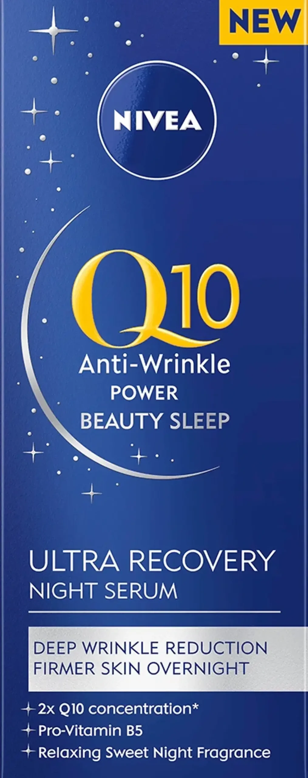 NIVEA Kasvojenhoito<30ml Q10 Anti-Wrinkle Power Ultra Recovery Night Serum -yöseerumi