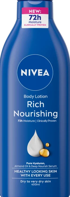 NIVEA Vartalonhoito<400ml Rich Nourishing Body Milk -vartaloemulsio