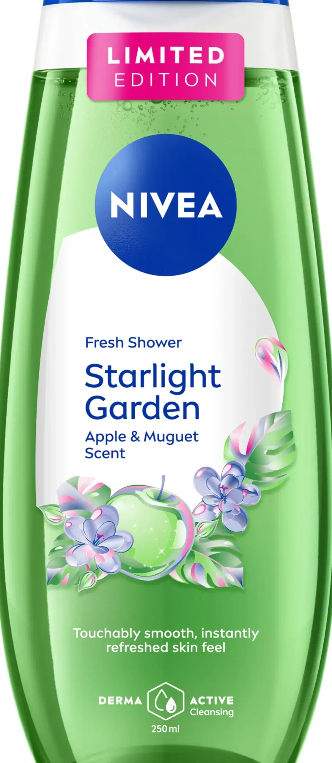 NIVEA Vartalonhoito<250ml Starlight Garden Shower Gel -suihkugeeli
