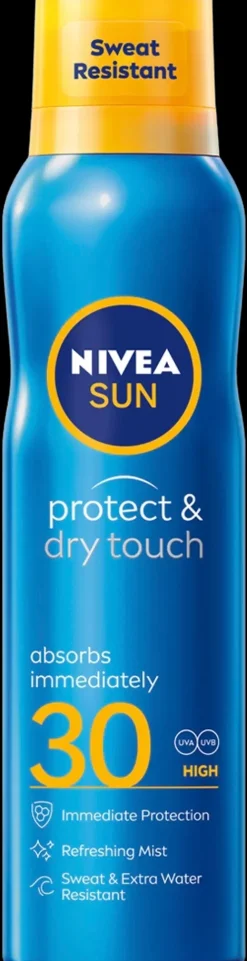NIVEA Aurinkotuotteet<SUN 200ml Protect & Dry Touch Sun Mist SK30 -aurinkosuojasumute
