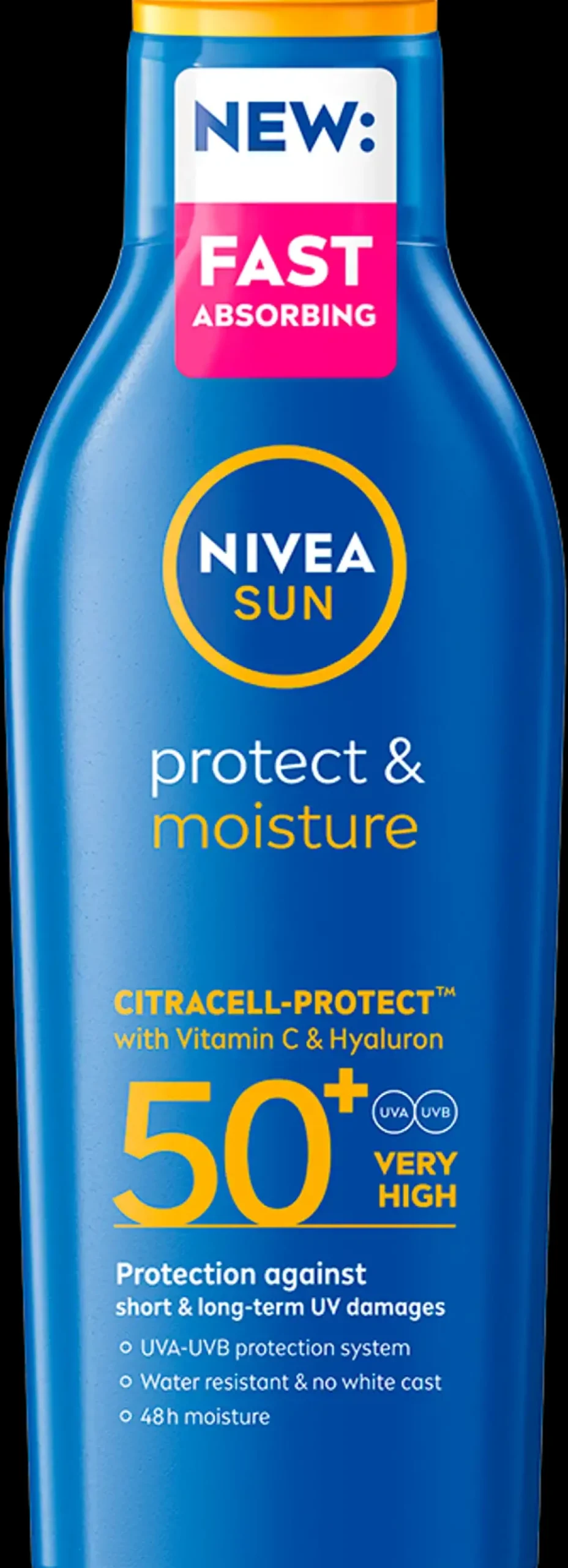 NIVEA Aurinkotuotteet<SUN 200ml Protect & Moisture Sun Lotion SK50+ -aurinkosuojavoide
