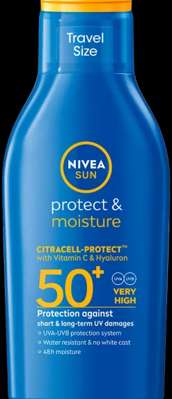 NIVEA Aurinkotuotteet<SUN 100ml Protect & Moisture Sun Lotion SK50+ -aurinkosuojavoide