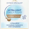 NIVEA Aurinkotuotteet<SUN 40ml UV Face Specialist Ultra Light Daily Fluid Medium Tinted SK50+ - sävyttävä aurinkosuojavoide