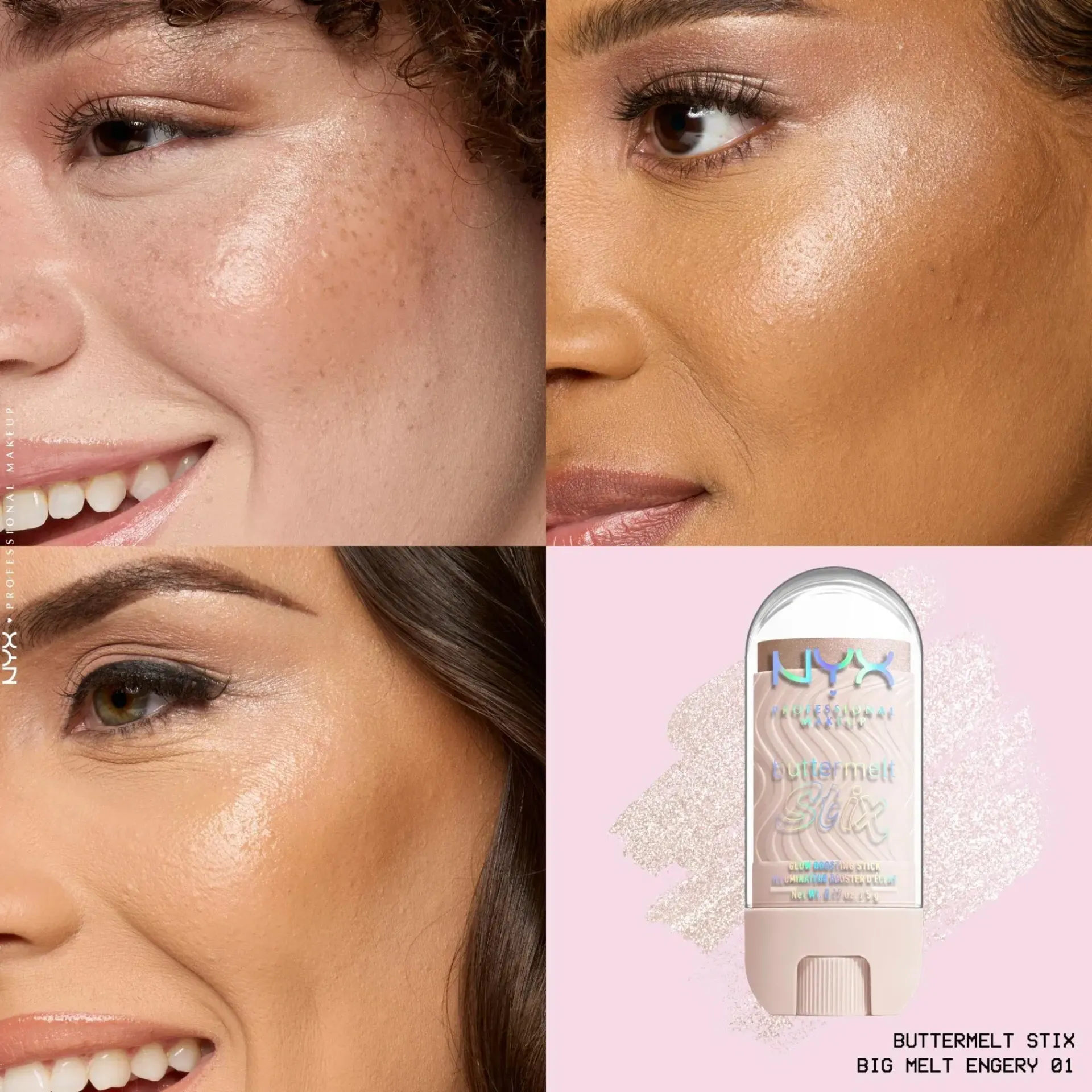 NYX Professional Makeup Kasvomeikit<Buttermelt Glaze Stix -korostuspuikko 8 ml