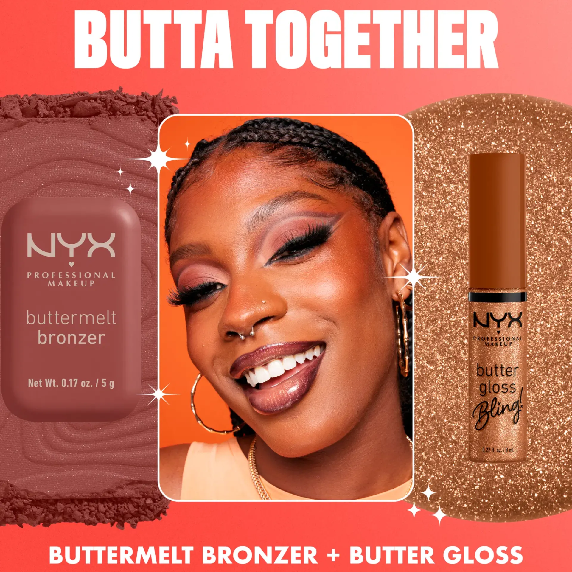 NYX Professional Makeup Kasvomeikit<Buttermelt Bronzer aurinkopuuteri 5 g