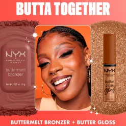 NYX Professional Makeup Kasvomeikit<Buttermelt Bronzer aurinkopuuteri 5 g