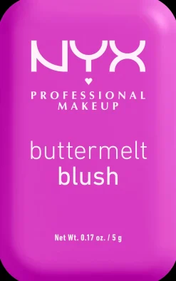 NYX Professional Makeup Kasvomeikit<Buttermelt Blush poskipuna 5 g