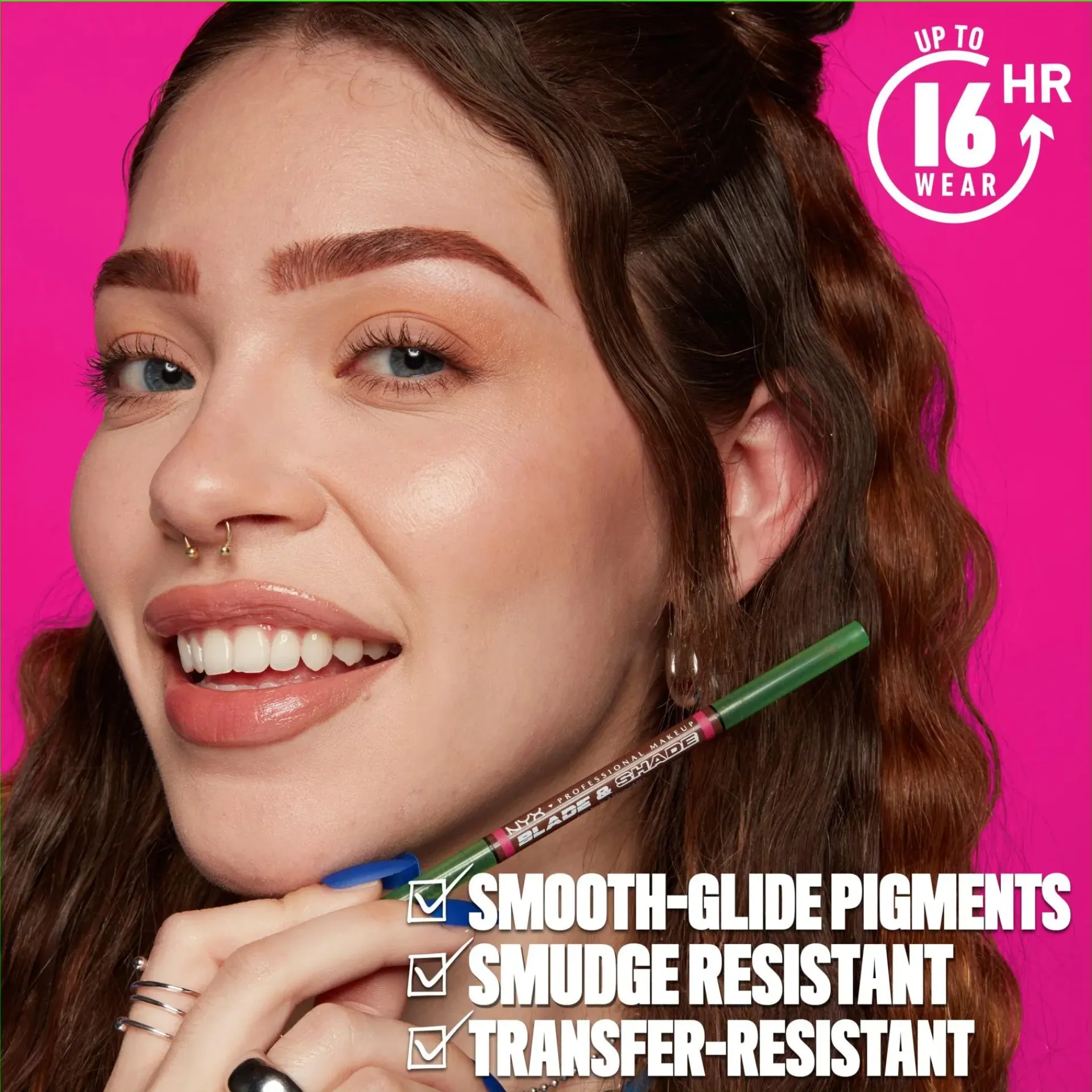 NYX Professional Makeup Silmämeikit<Blade & Shade Brow Pencil kulmakynä 0,1 g