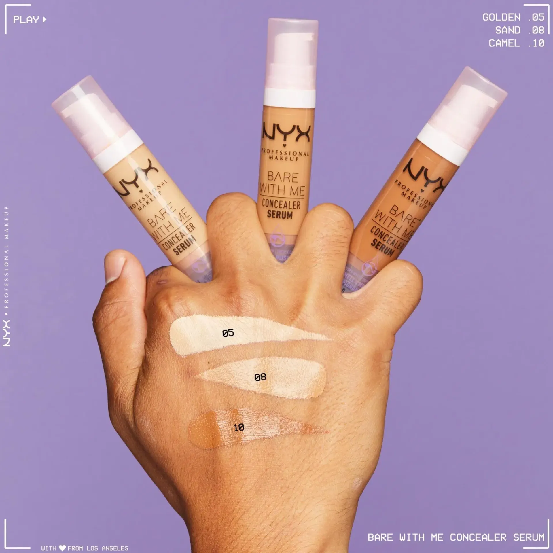 NYX Professional Makeup Kasvomeikit<Bare With Me Concealer Serum peitevoide 9,6 ml