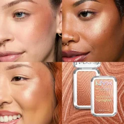 NYX Professional Makeup Kasvomeikit<Buttermelt korostuspuuteri 5 g