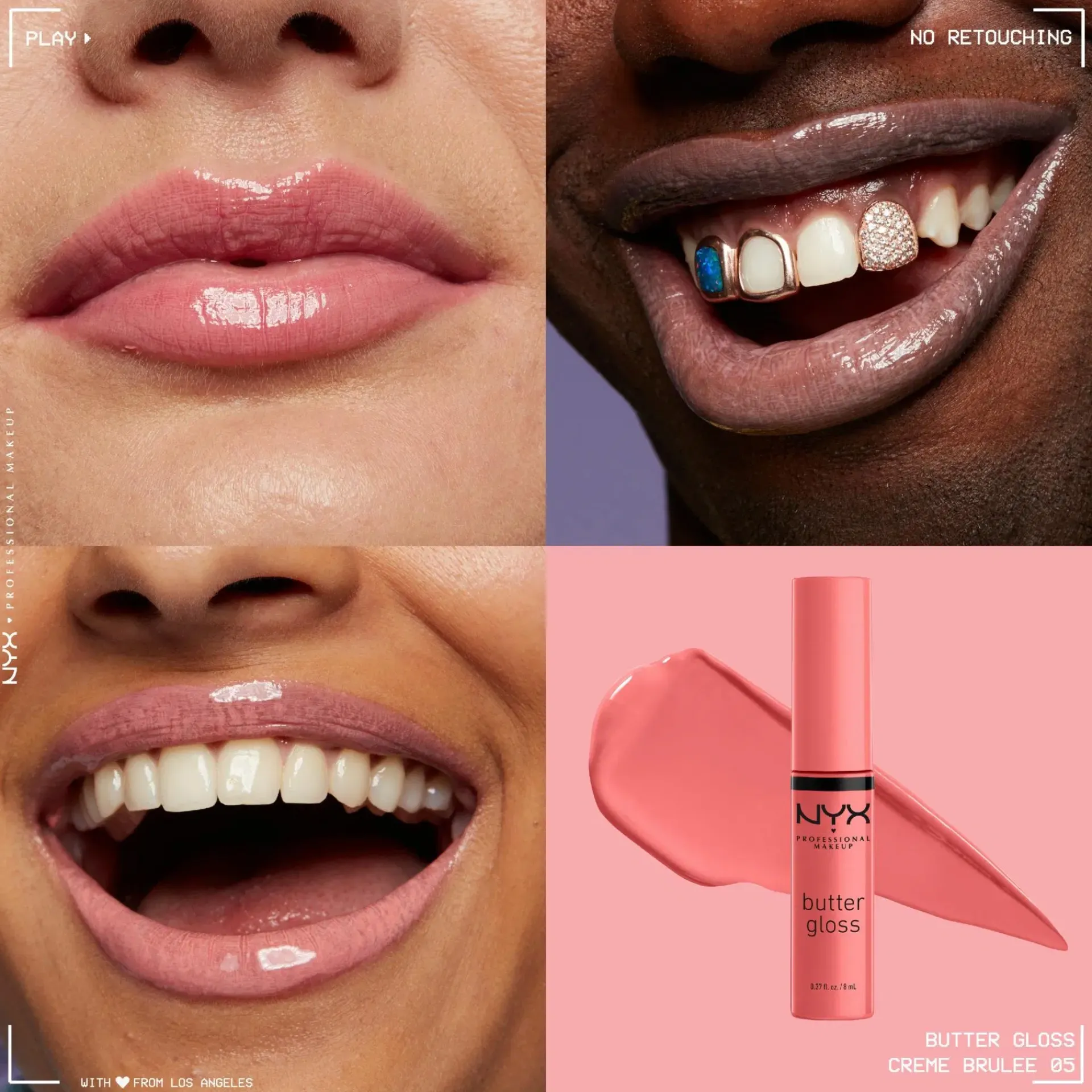 NYX Professional Makeup Huulimeikit<Butter Gloss huulikiilto 8 ml