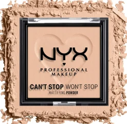 NYX Professional Makeup Kasvomeikit<Can’t Stop Won’t Stop Mattifying Powder meikkipuuteri 6 g