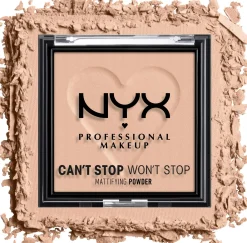 NYX Professional Makeup Kasvomeikit<Can’t Stop Won’t Stop Mattifying Powder meikkipuuteri 6 g