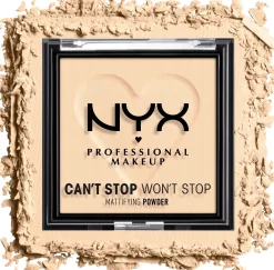 NYX Professional Makeup Kasvomeikit<Can’t Stop Won’t Stop Mattifying Powder meikkipuuteri 6 g