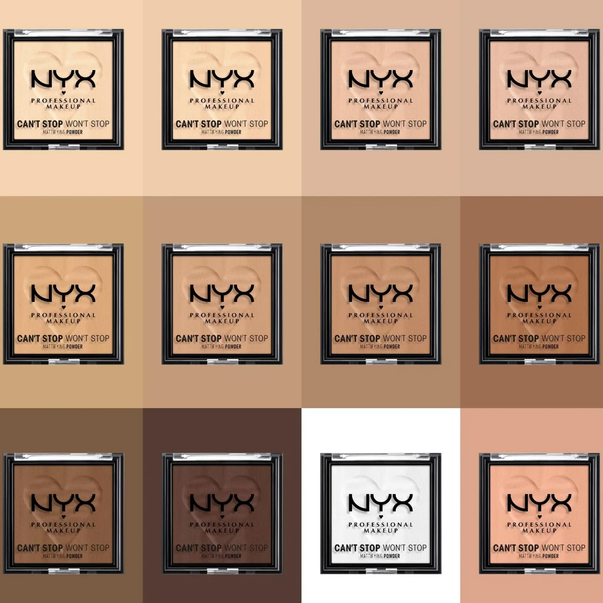NYX Professional Makeup Kasvomeikit<Can’t Stop Won’t Stop Mattifying Powder meikkipuuteri 6 g