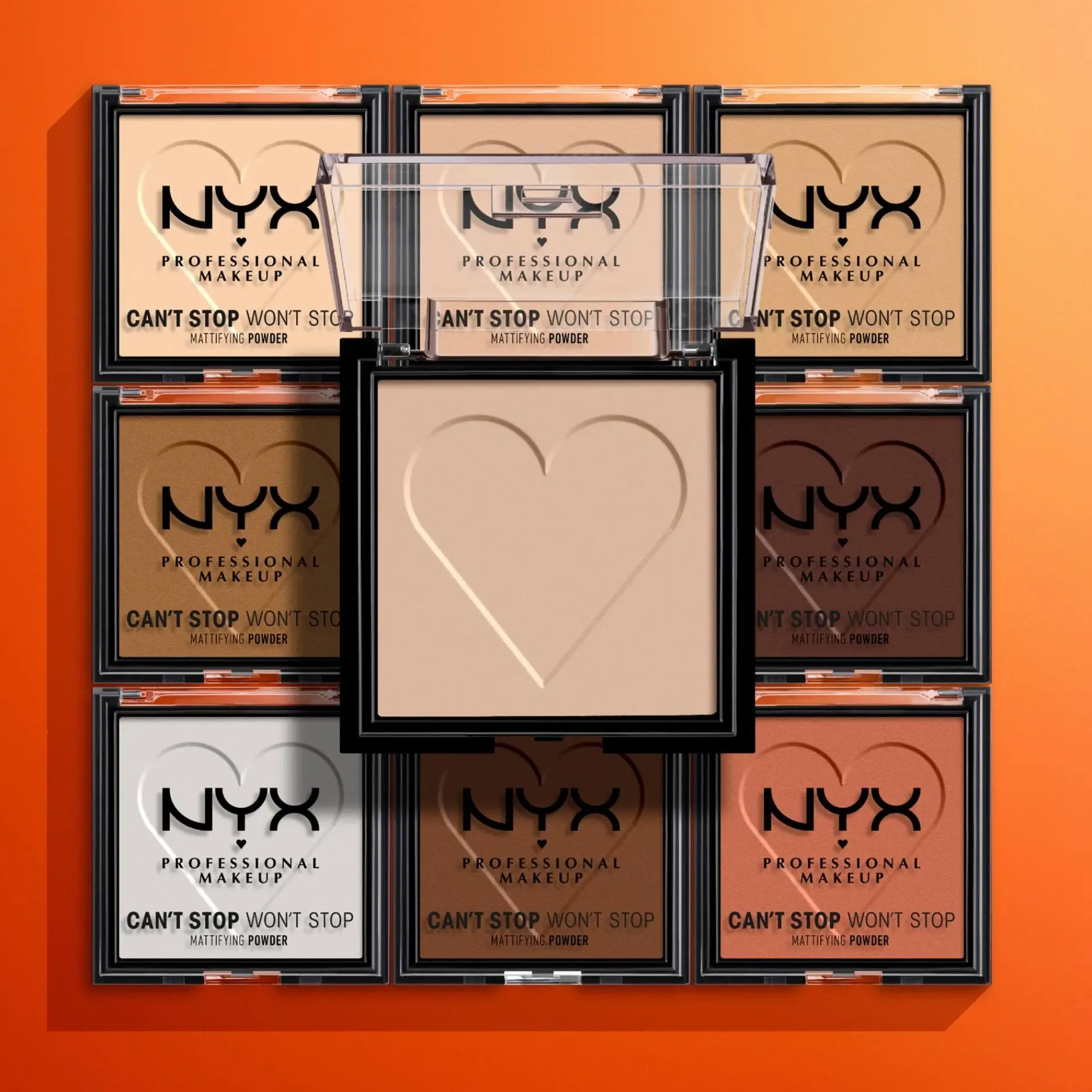 NYX Professional Makeup Kasvomeikit<Can’t Stop Won’t Stop Mattifying Powder meikkipuuteri 6 g