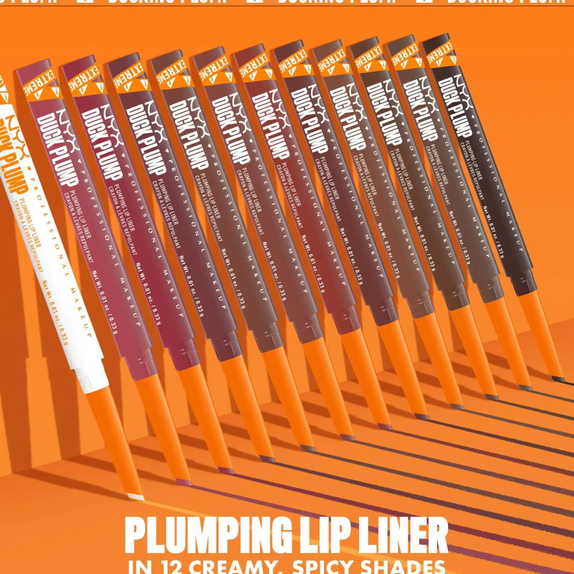 NYX Professional Makeup Huulimeikit<Duck Plump Lip Liner huultenrajauskynä 0,3 g
