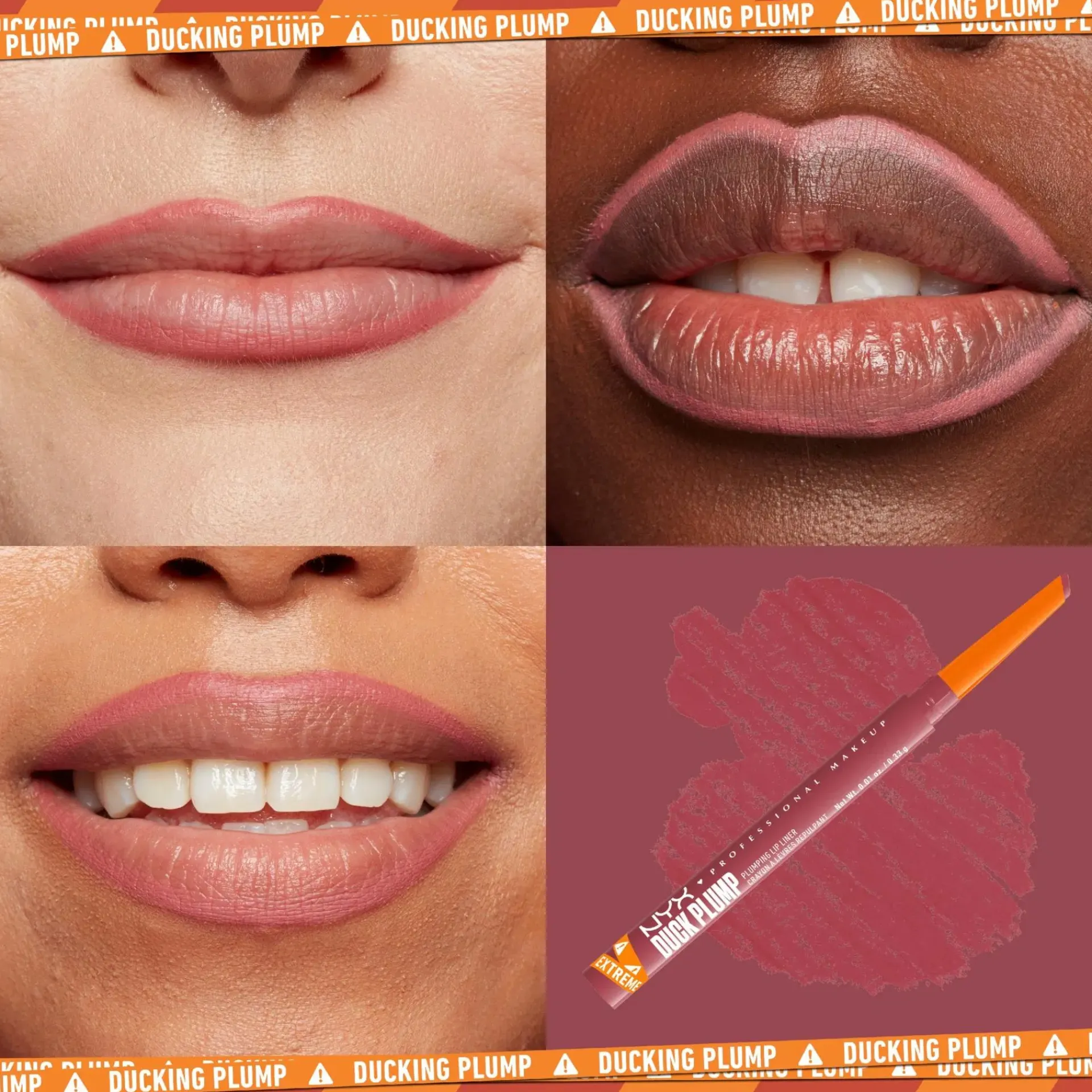 NYX Professional Makeup Huulimeikit<Duck Plump Lip Liner huultenrajauskynä 0,3 g