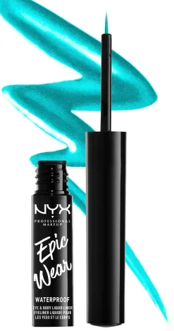 NYX Professional Makeup Silmämeikit<Epic Wear Metallic Liquid Eyeliner silmänrajauskynä 3,5 ml