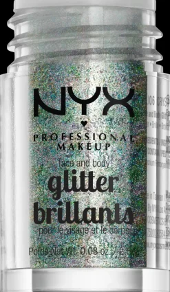 NYX Professional Makeup Kasvomeikit<Face & Body Glitter kimalle kasvoille ja vartalolle 2,5 g