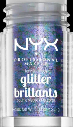 NYX Professional Makeup Kasvomeikit<Face & Body Glitter kimalle kasvoille ja vartalolle 2,5 g
